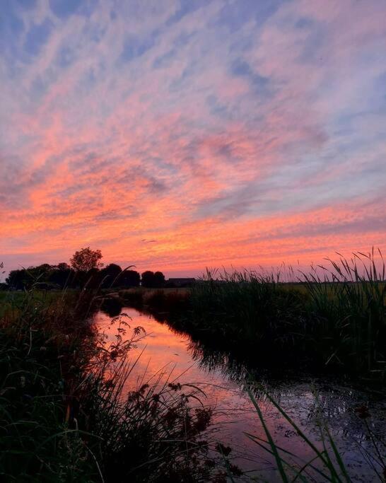 Tiny House "De Veenpolder" De Veenhoop Экстерьер фото